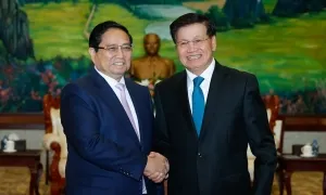Việt Nam - Lào phấn đấu nâng kim ngạch song phương lên 5 tỷ USD Việt Nam - Lào phấn đấu nâng kim ngạch song phương lên 5 tỷ USD