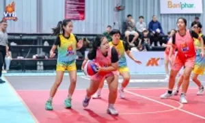 Vinschool The Harmony vào bán kết Giải bóng rổ Trẻ VnExpress